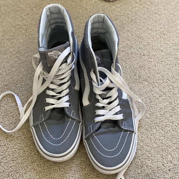 grey vans size 7